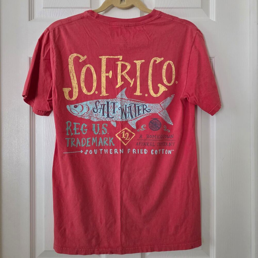 Southern Fried Cotton "Salt Water" Tshirt Unisex Size Small